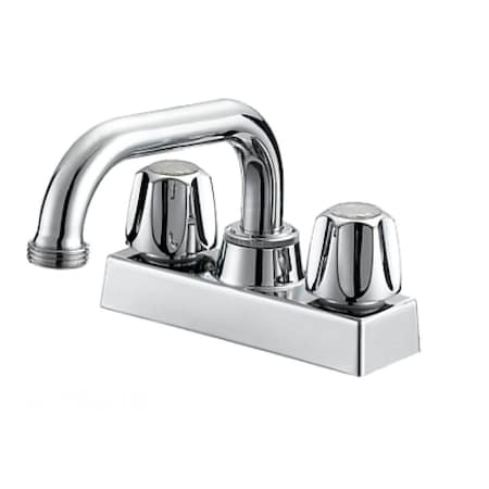 American Imaginations 3H4-in. Laundry Sink Faucet CUPC Lead Free Brass Above Counter In Chrome AI-34922